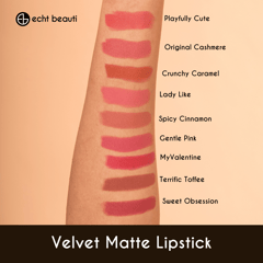 Velvet Matte Lipstick - Spicy Cinnamon