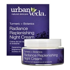 Urban Veda Radiance Turmeric Replenishing Night Cream, 50ml