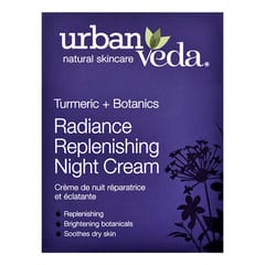 Urban Veda Radiance Turmeric Replenishing Night Cream, 50ml