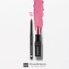 Star Struck- 2 Piece Lip Set (Intense Matte Lip color,Lip Liner)