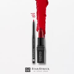 Star Struck- 2 Piece Lip Set (Intense Matte Lip color,Lip Liner)